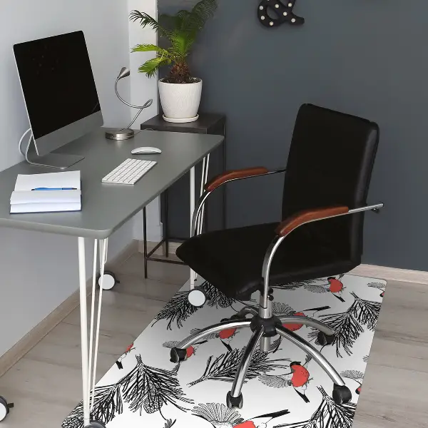 Tapis bureau Gile et arbres