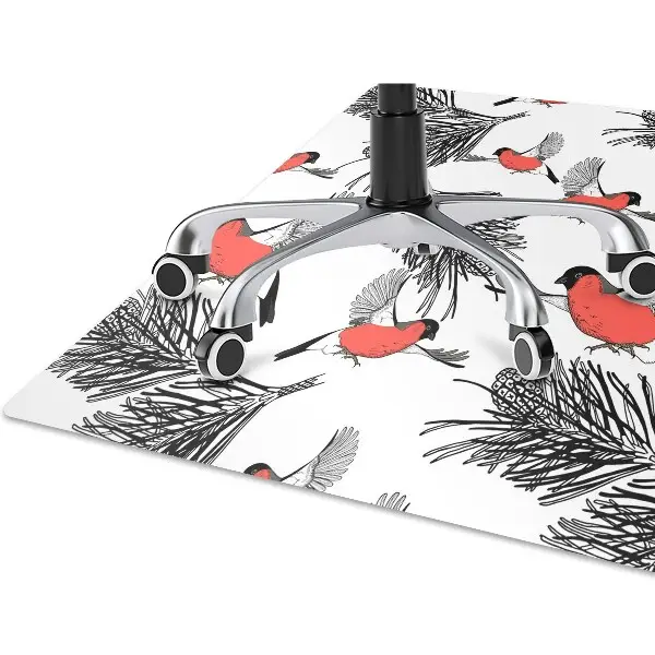 Tapis bureau Gile et arbres
