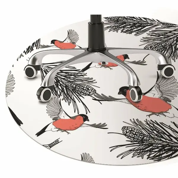 Tapis bureau Gile et arbres