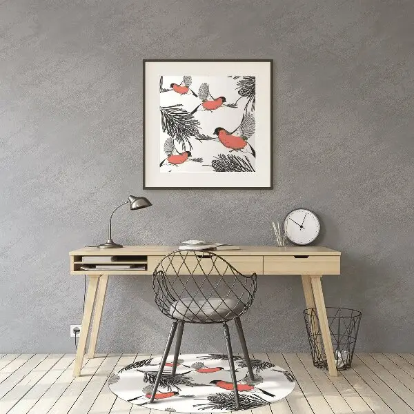 Tapis bureau Gile et arbres