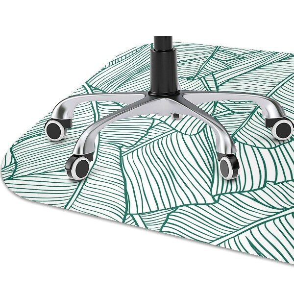 Tapis de chaise Feuilles d'eau