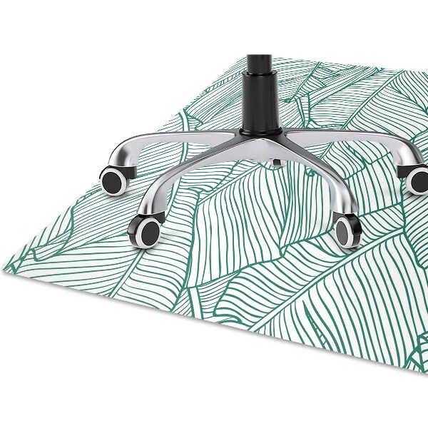 Tapis de chaise Feuilles d'eau