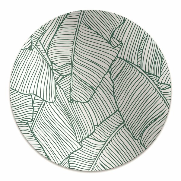 Tapis de chaise Feuilles d'eau