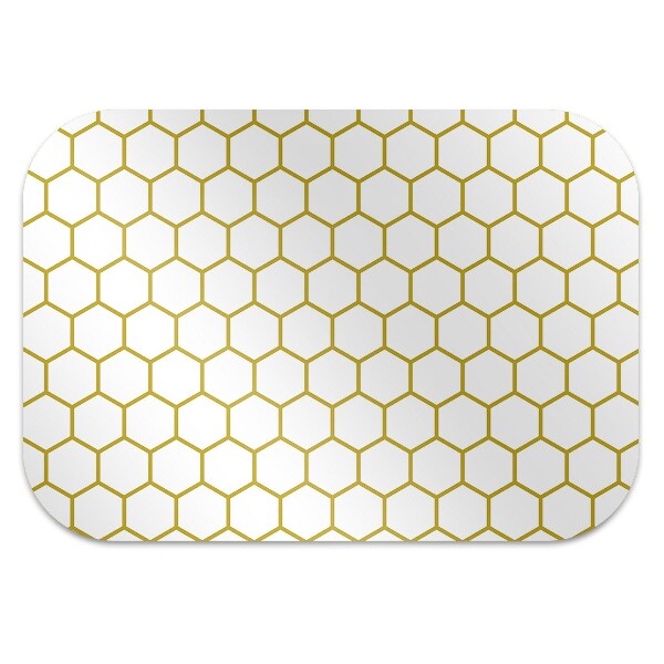 Tapis bureau Rayon de miel