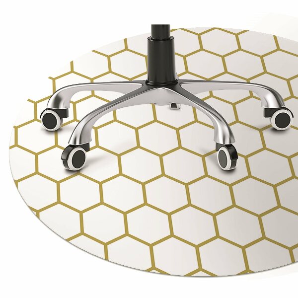 Tapis bureau Rayon de miel