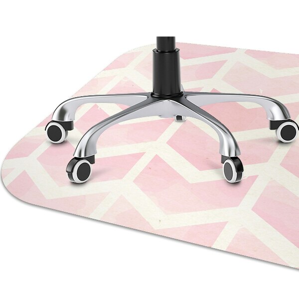 Tapis pour chaise de bureau Vecteurs roses