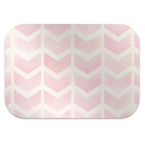 Tapis pour chaise de bureau Vecteurs roses