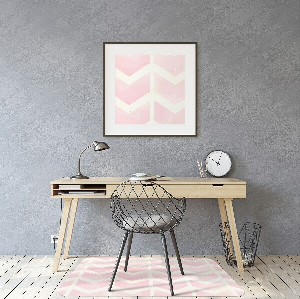 Tapis pour chaise de bureau Vecteurs roses
