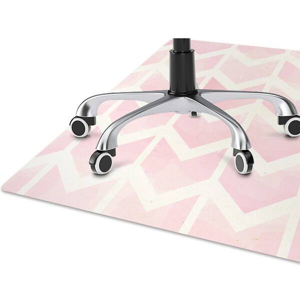 Tapis pour chaise de bureau Vecteurs roses