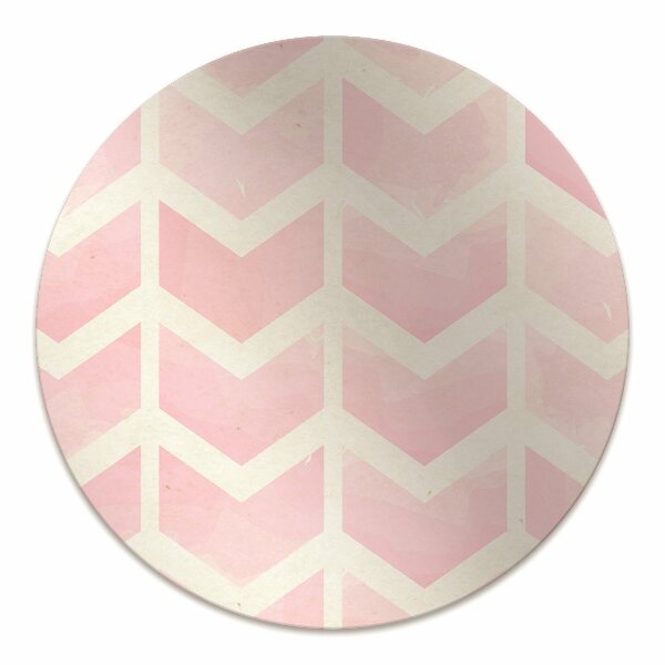 Tapis pour chaise de bureau Vecteurs roses