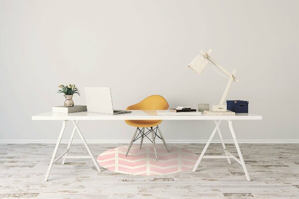 Tapis pour chaise de bureau Vecteurs roses