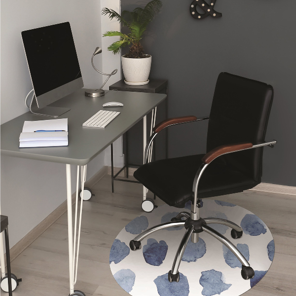 Tapis de chaise Points d'encre