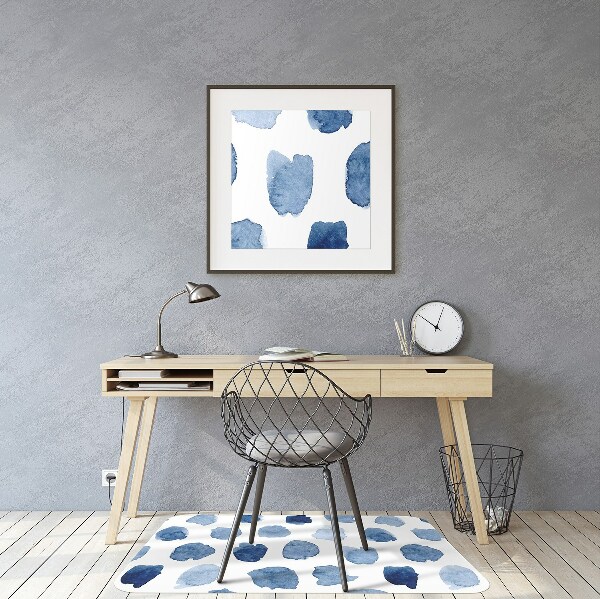 Tapis de chaise Points d'encre