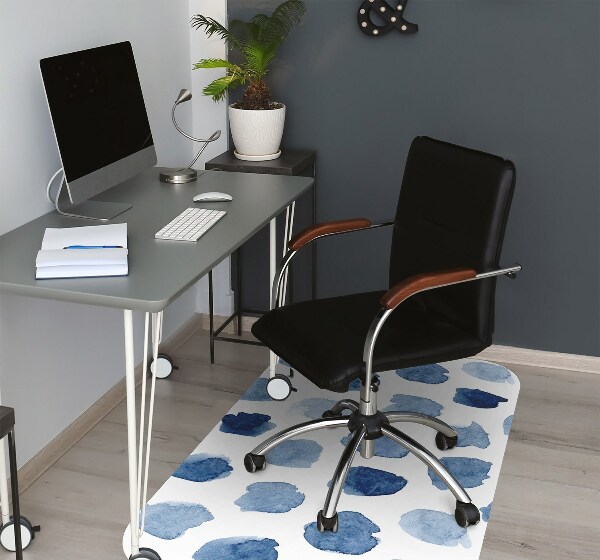 Tapis de chaise Points d'encre