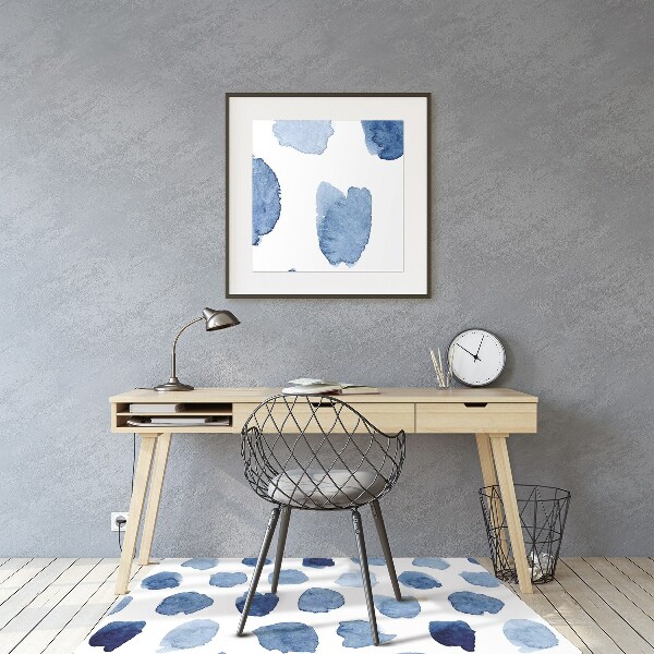 Tapis de chaise Points d'encre