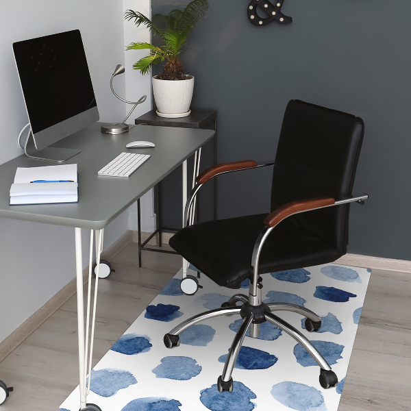 Tapis de chaise Points d'encre