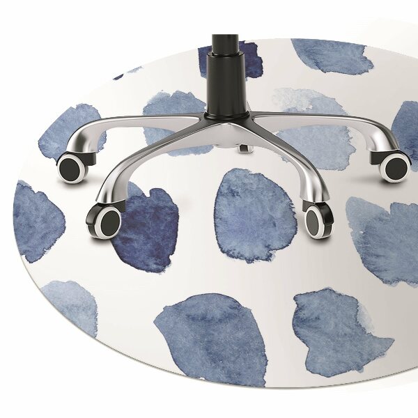 Tapis de chaise Points d'encre