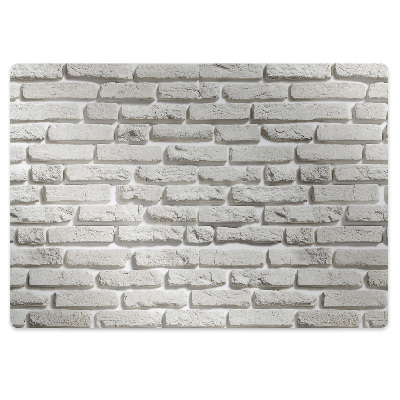 Tapis protège sol Mur de marbre