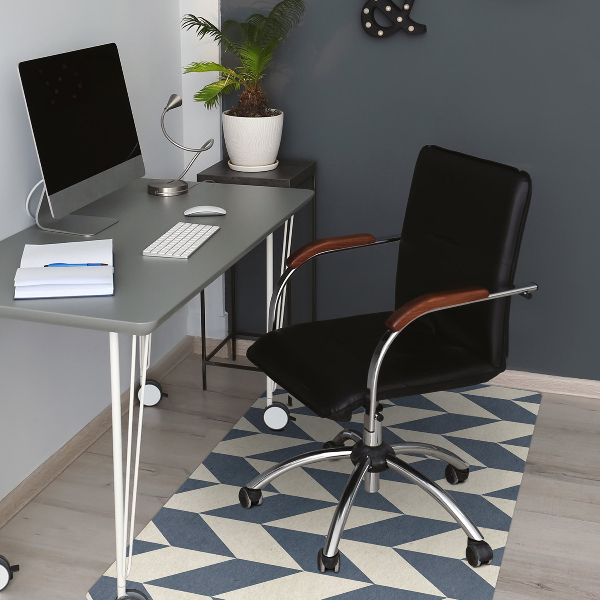 Tapis bureau Vecteurs gris