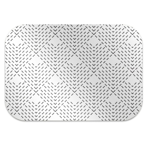 Tapis fauteuil bureau do biura Modèle géométrique