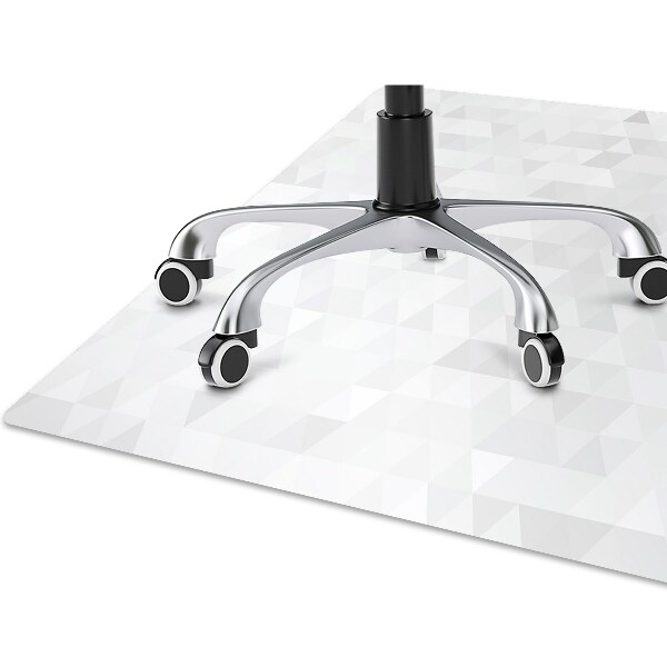 Tapis fauteuil bureau do biura Triangles légers