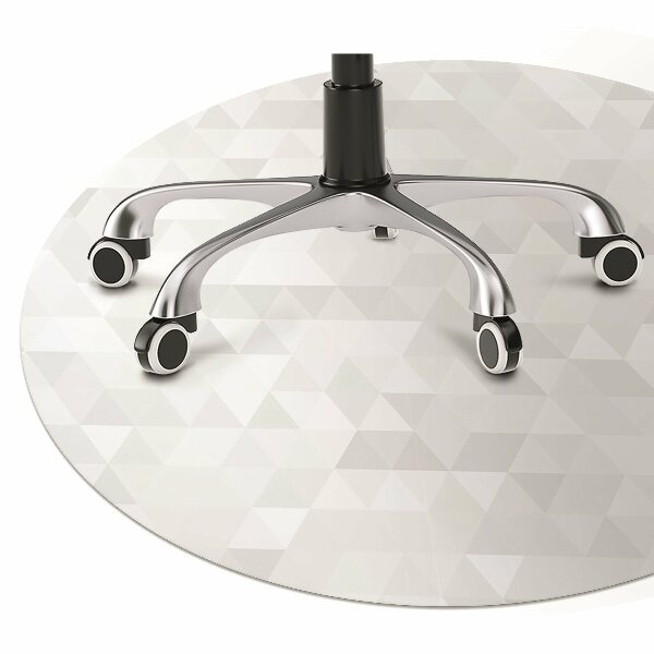 Tapis fauteuil bureau do biura Triangles légers