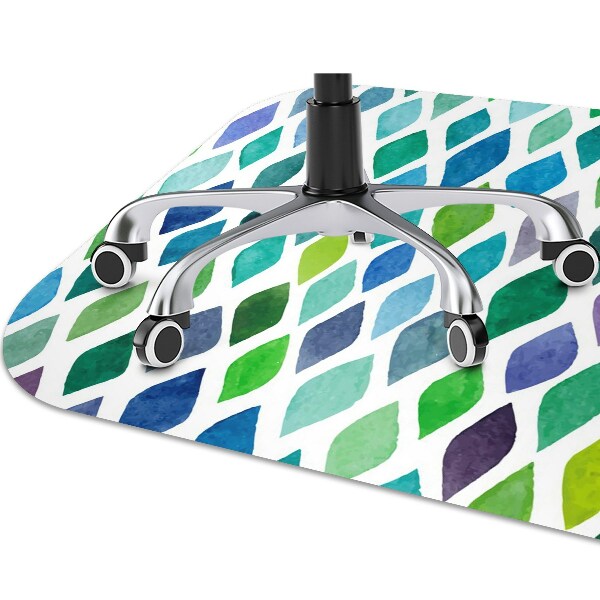 Tapis pour chaise de bureau Modèles colorés