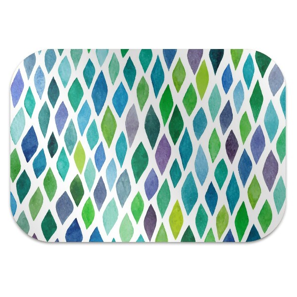Tapis pour chaise de bureau Modèles colorés