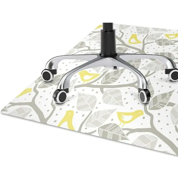 Tapis de chaise de bureau Des oiseaux