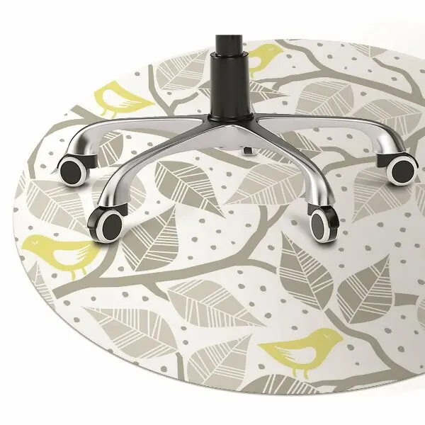 Tapis de chaise de bureau Des oiseaux