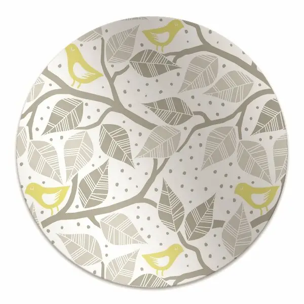 Tapis de chaise de bureau Des oiseaux