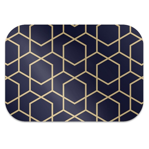 Tapis pour chaise de bureau Modèle d'or