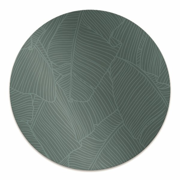 Tapis pour chaise de bureau Feuille d'eau