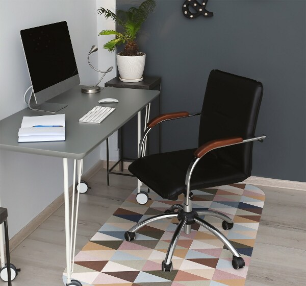 Tapis bureau Peinture murale rétro