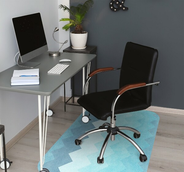 Tapis bureau Modèle zigzag