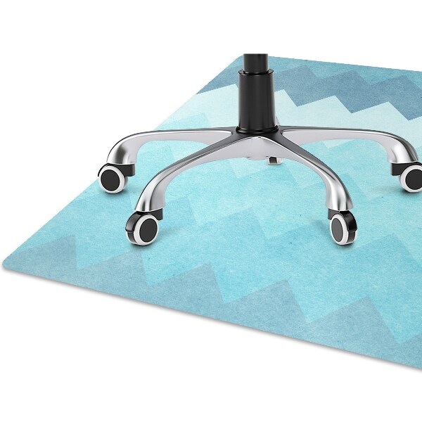 Tapis bureau Modèle zigzag