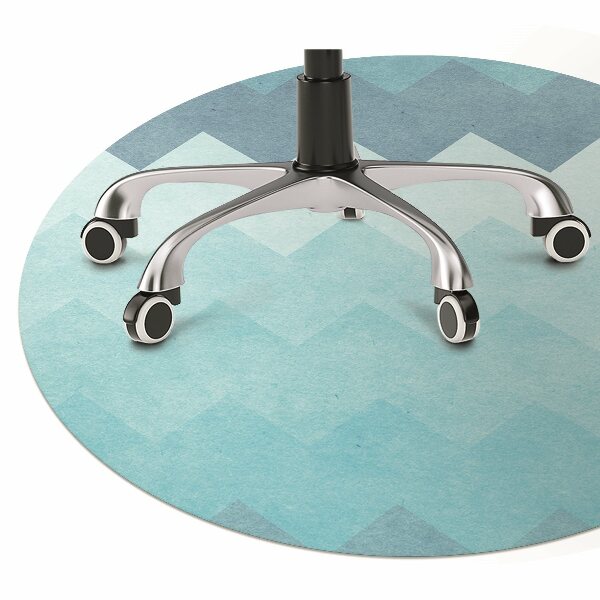 Tapis bureau Modèle zigzag