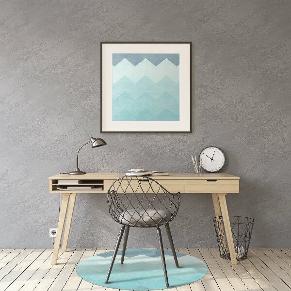 Tapis bureau Modèle zigzag