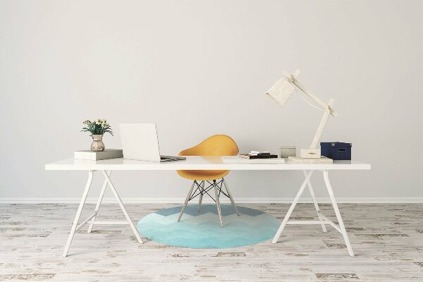 Tapis bureau Modèle zigzag
