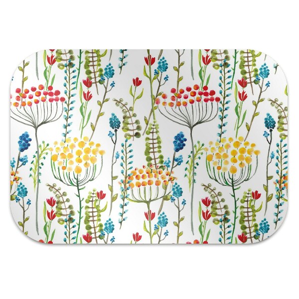 Tapis bureau Prairie colorée