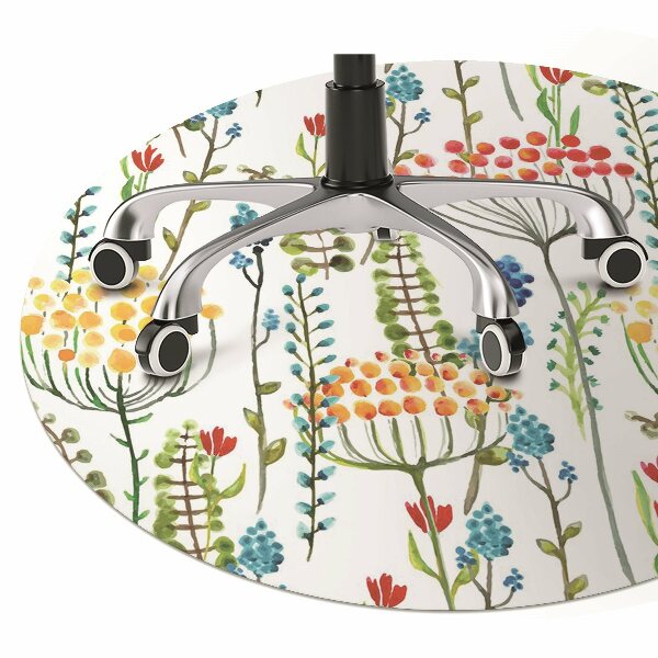 Tapis bureau Prairie colorée