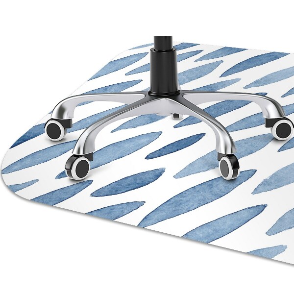 Tapis de chaise de bureau Taches d'encre