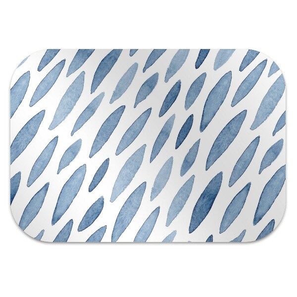 Tapis de chaise de bureau Taches d'encre