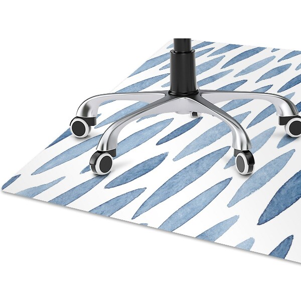 Tapis de chaise de bureau Taches d'encre