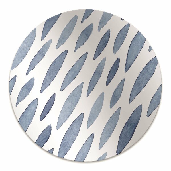 Tapis de chaise de bureau Taches d'encre
