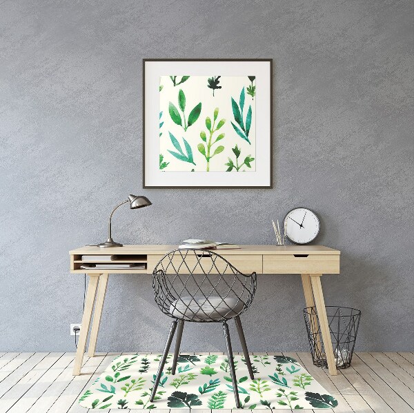 Tapis de chaise Fleurs de terrain