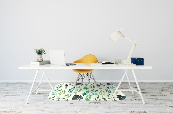Tapis de chaise Fleurs de terrain