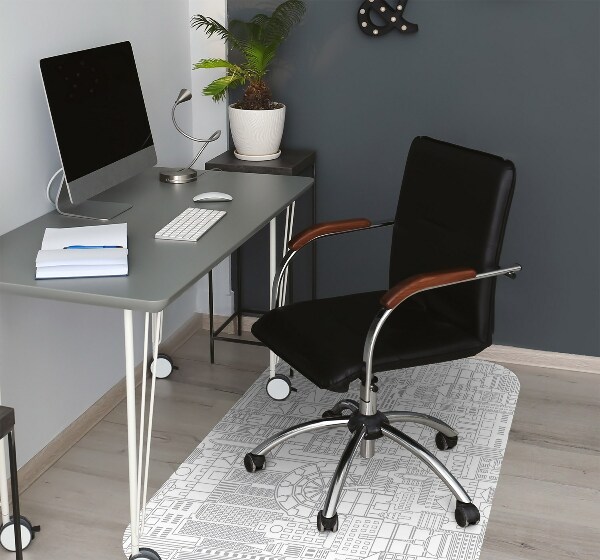 Tapis fauteuil bureau do biura Ville esquissée