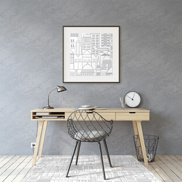 Tapis fauteuil bureau do biura Ville esquissée