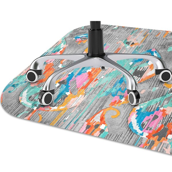 Tapis de chaise de bureau Graffiti